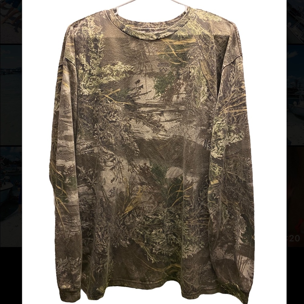 Mens RedHead Camo Long Sleeve